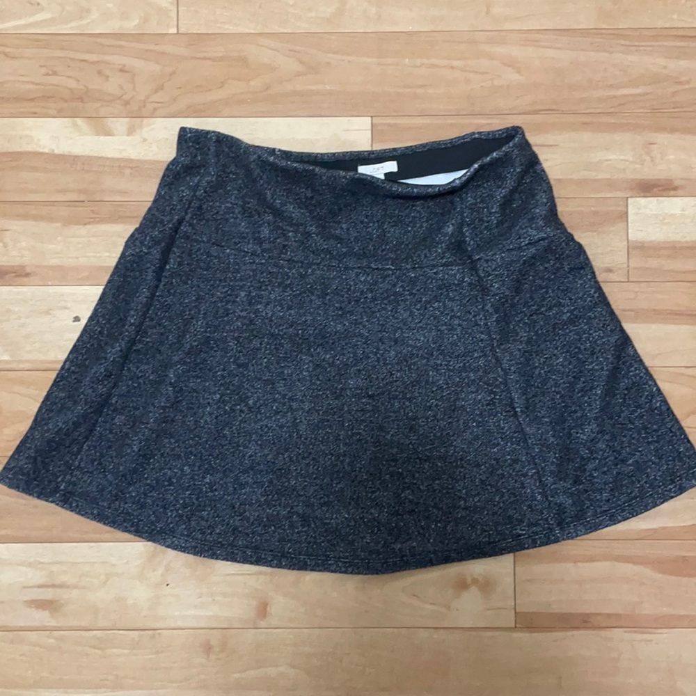 Loft Speckled Grey Skirt